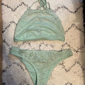 MOSSIMO mint two piece/Bikini swim suit.